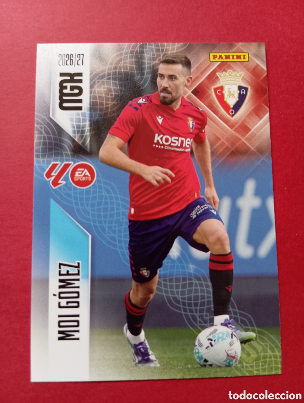 Cromos de f&uacute;tbol: Moi G&oacute;mez Osasuna n&deg;264 / PANINI MEGACRACKS 2026/2027