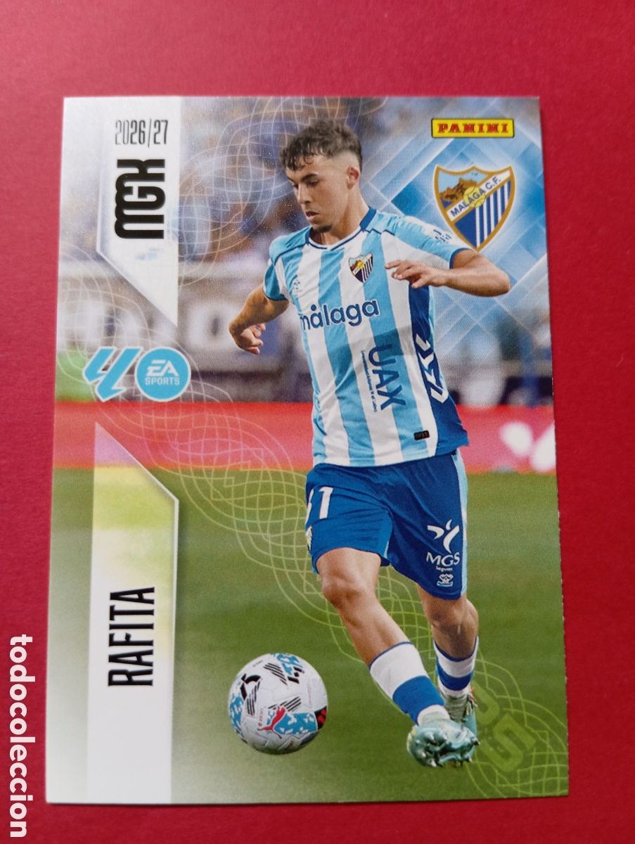 Cromos de f&uacute;tbol: Rafita M&aacute;laga n&deg;242 / PANINI MEGACRACKS 2026/2027
