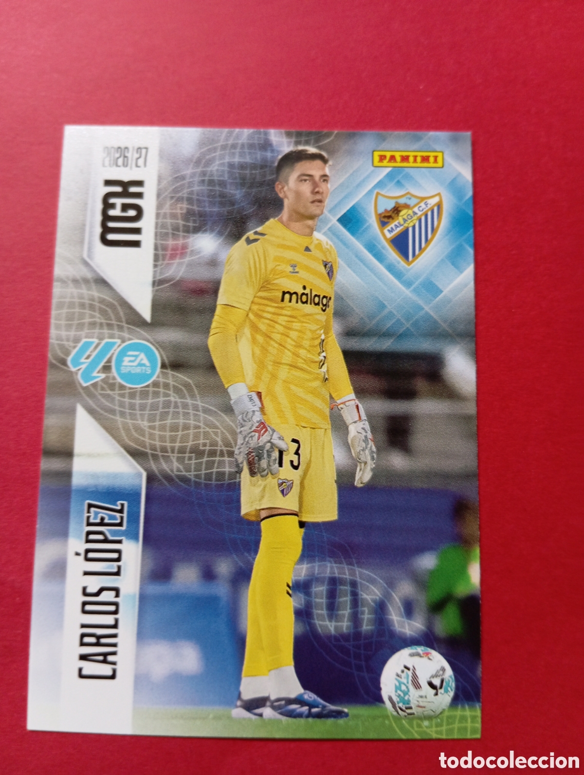 Cromos de f&uacute;tbol: Carlos L&oacute;pez n&deg;237 / PANINI MEGACRACKS 2026/2027