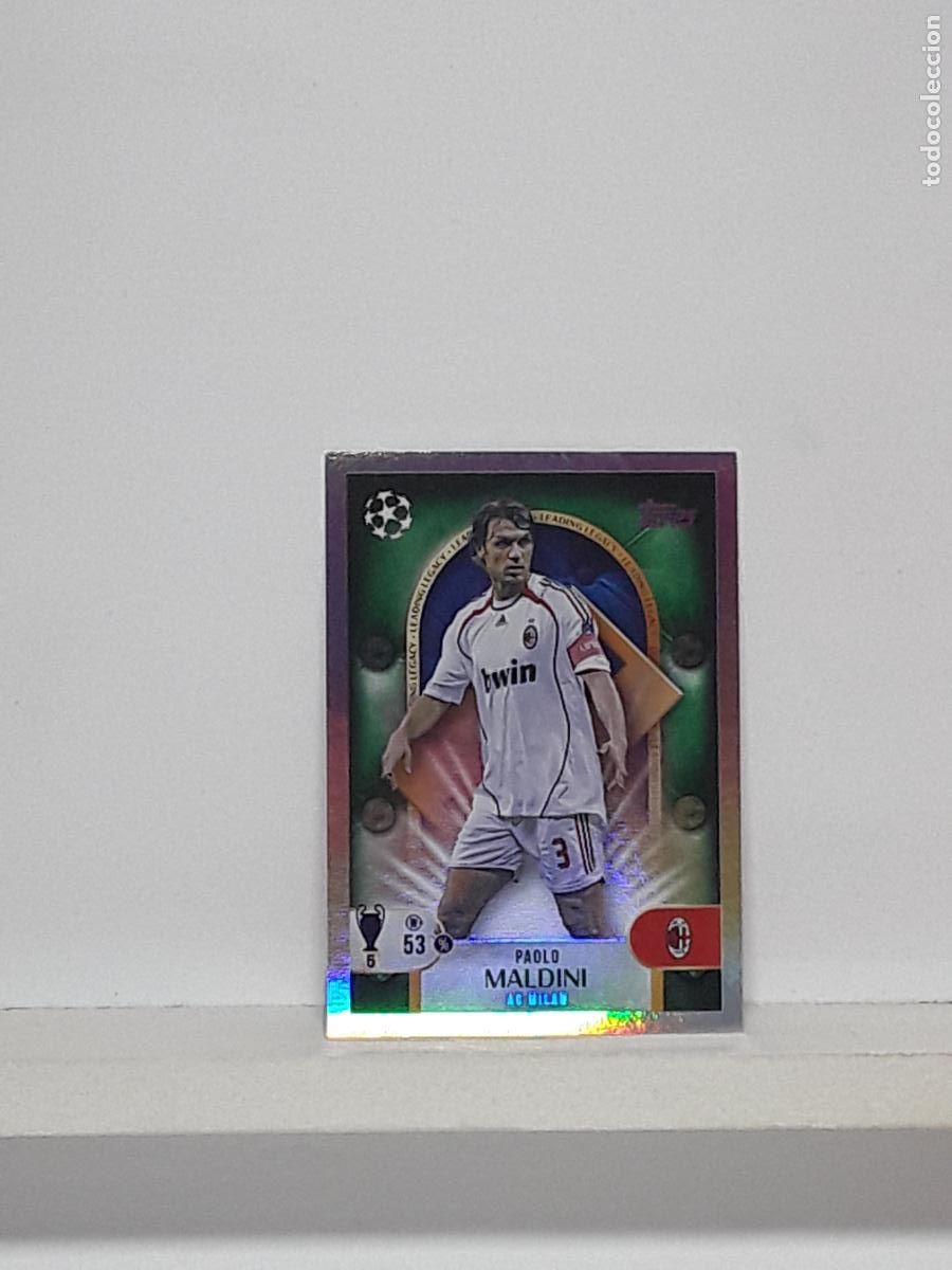 Cromos de f&uacute;tbol: CHAMPIONS STICKER 2025 2026 25 26 ALBUM TOPPS LEAGUE N 268 MILAN LEGACY PAOLO MALDINI