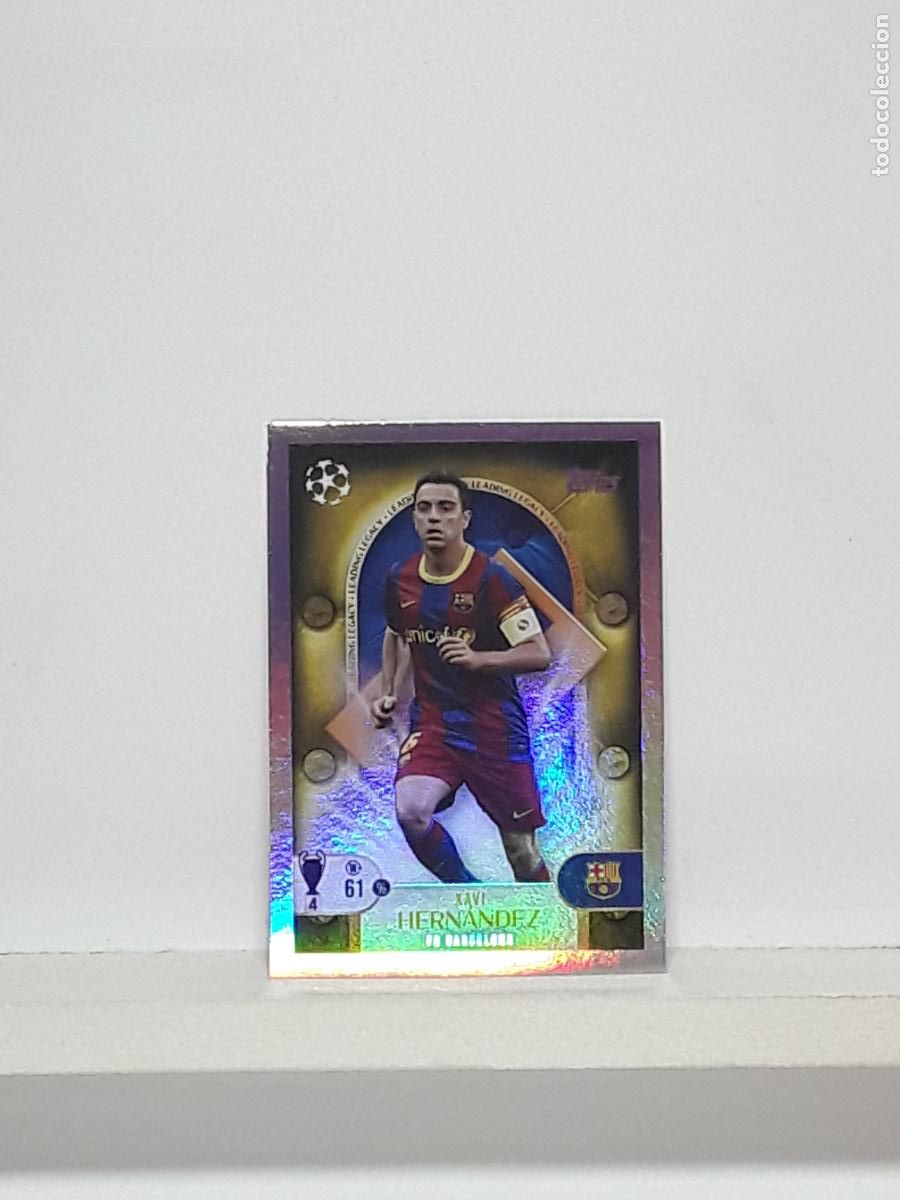 Cromos de f&uacute;tbol: CHAMPIONS STICKER 2025 2026 25 26 ALBUM TOPPS LEAGUE N 270 BARCELONA LEGACY XAVI HERNANDEZ