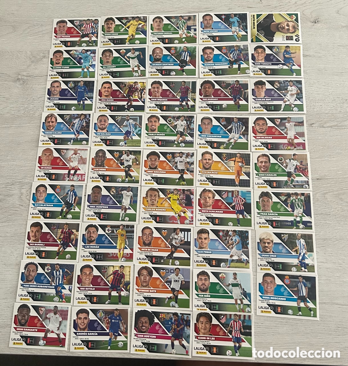 Cromos de f&uacute;tbol: Lote Segunda 2 Edici&oacute;n Completa Liga Este 2026/27 26-27 Panini