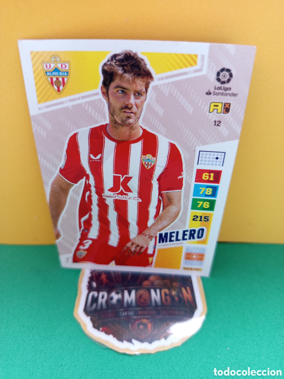 Cromos de f&uacute;tbol: ❇️ CROMO ⚽ CARD MELERO ALMER&Iacute;A 12 LIGA 22 23 2022 2023 ADRENALYN PANINI ❇️