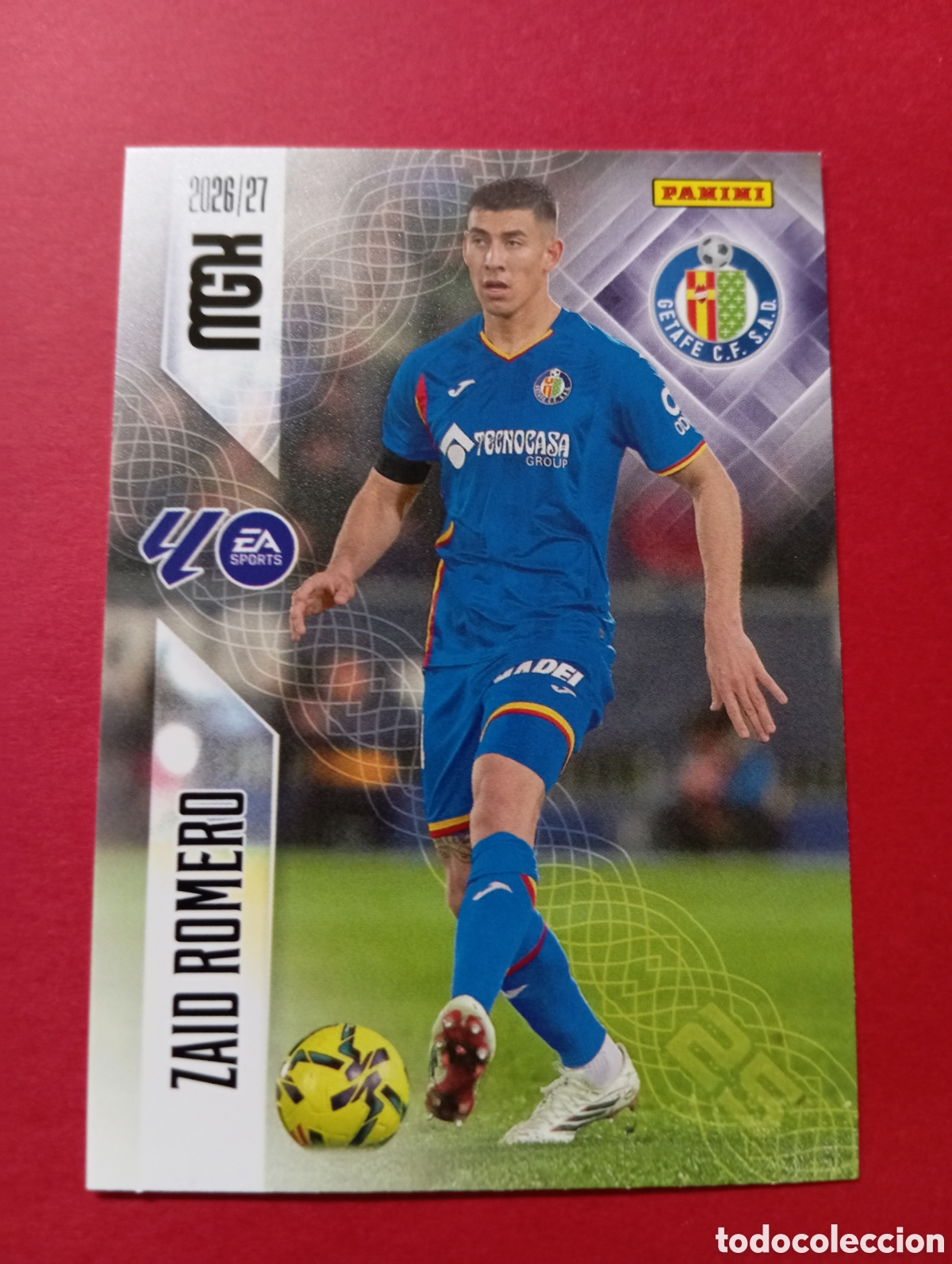 Cromos de f&uacute;tbol: Zaid Romero Getafe n&deg;188 / PANINI MEGACRACKS 2026/2027