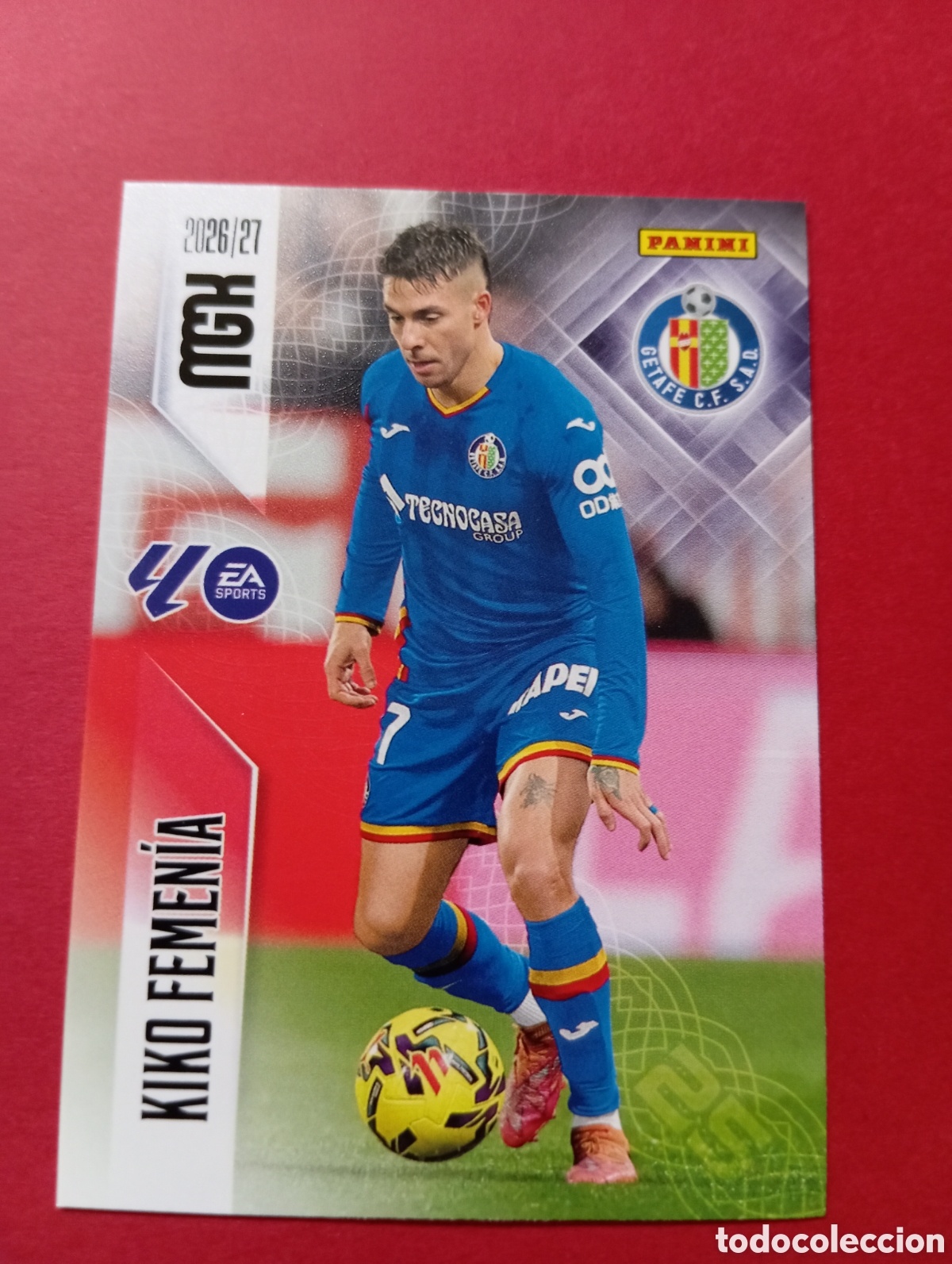 Cromos de f&uacute;tbol: Kiko Femen&iacute;a Getafe n&deg;184 / PANINI MEGACRACKS 2026/2027