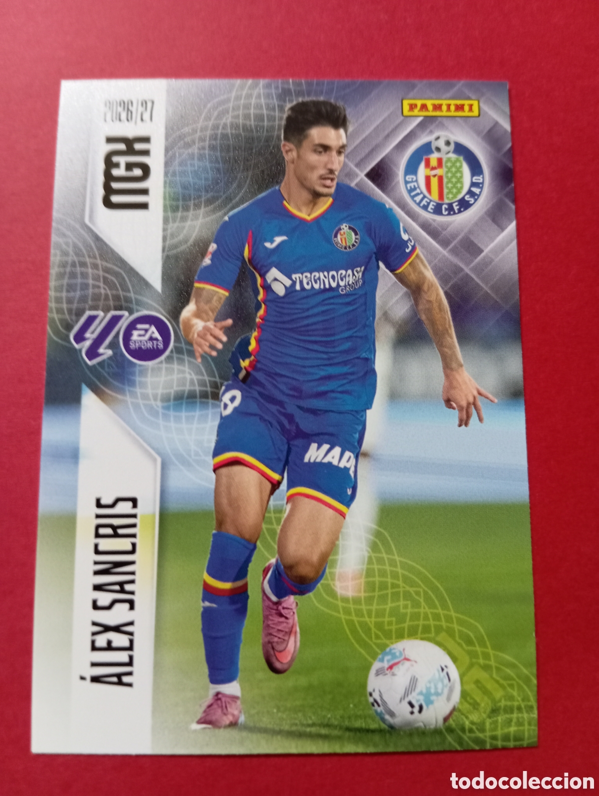 Cromos de f&uacute;tbol: &Aacute;lex Sancris Getafe n&deg;198 / PANINI MEGACRACKS 2026/2027