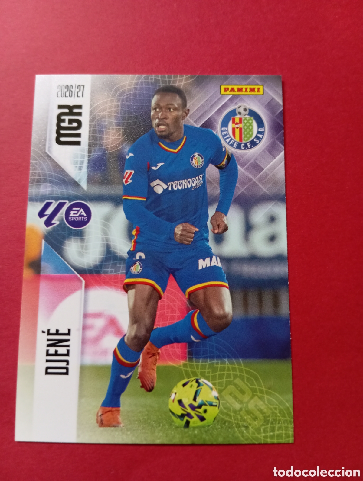 Cromos de f&uacute;tbol: Djen&eacute; Getafe n&deg;185 / PANINI MEGACRACKS 2026/2027