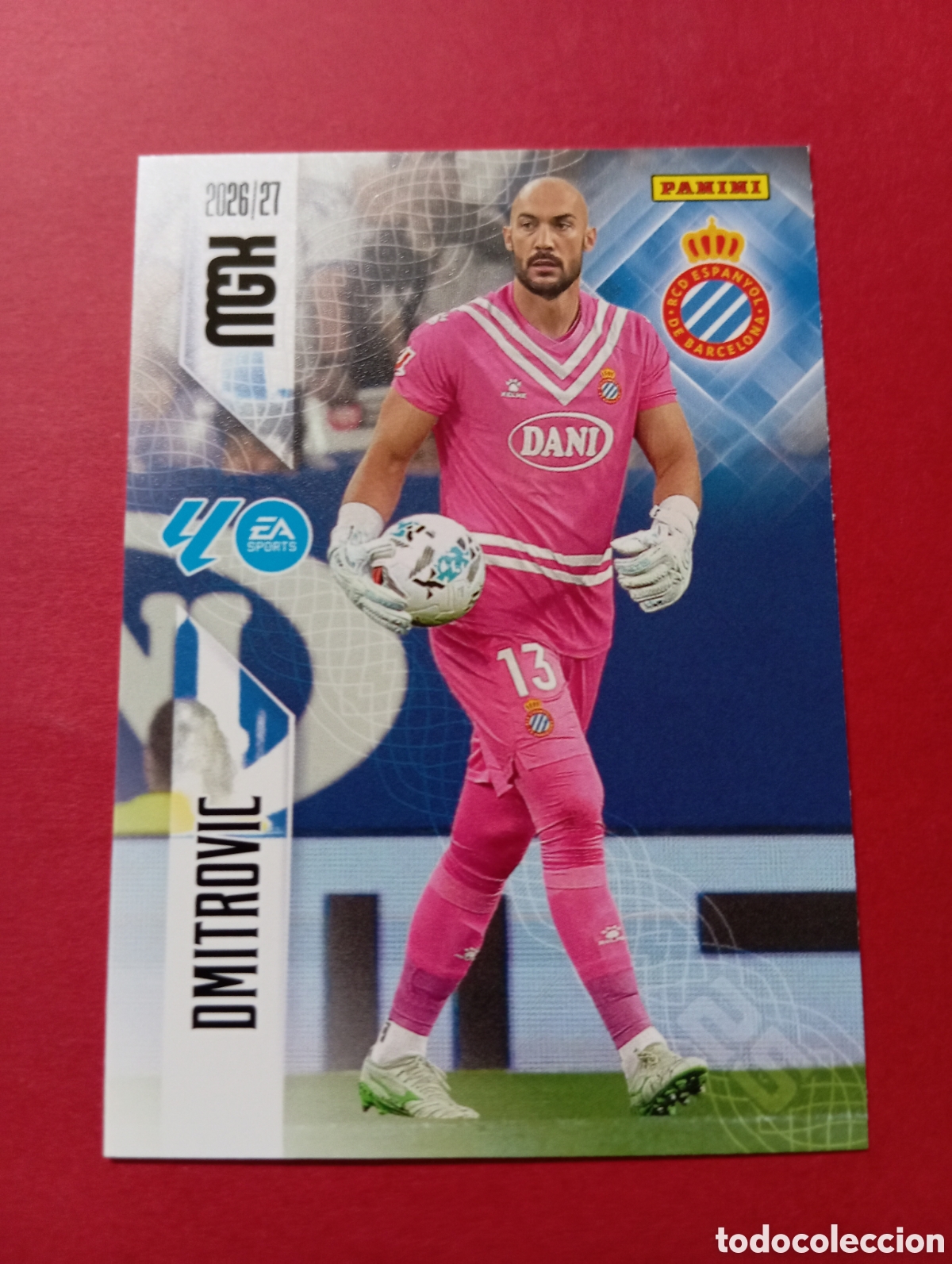 Cromos de f&uacute;tbol: Dmitrovic Espanyol n&deg;164 / PANINI MEGACRACKS 2026/2027