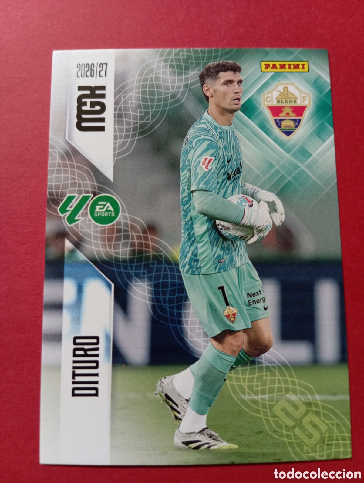 Cartes &agrave; collectionner de Football: Dituro Elche n&deg;146 / PANINI MEGACRACKS 2026/2027