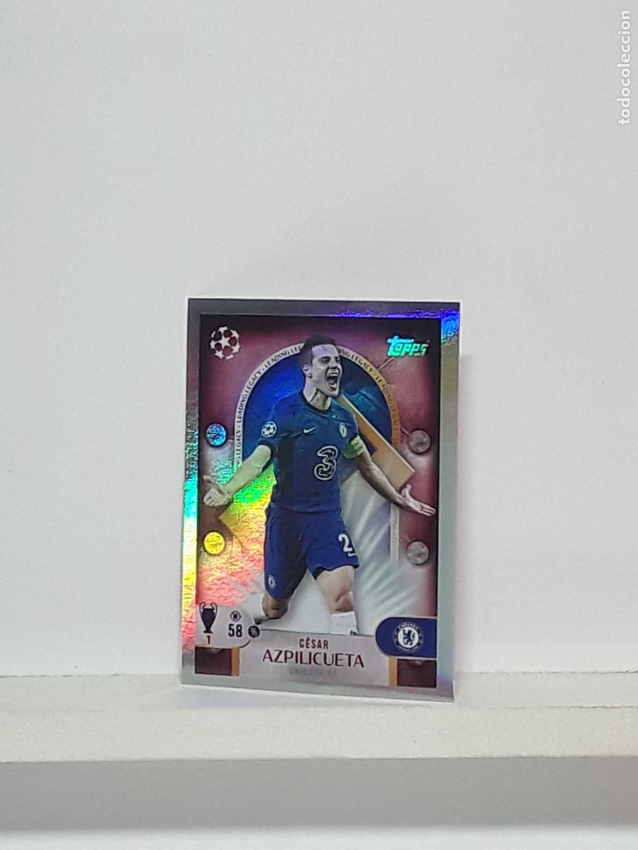 Cartes &agrave; collectionner de Football: CHAMPIONS STICKER 2025 2026 25 26 ALBUM TOPPS LEAGUE N 274 CHELSEA LEGACY CESAR AZPILICUETA