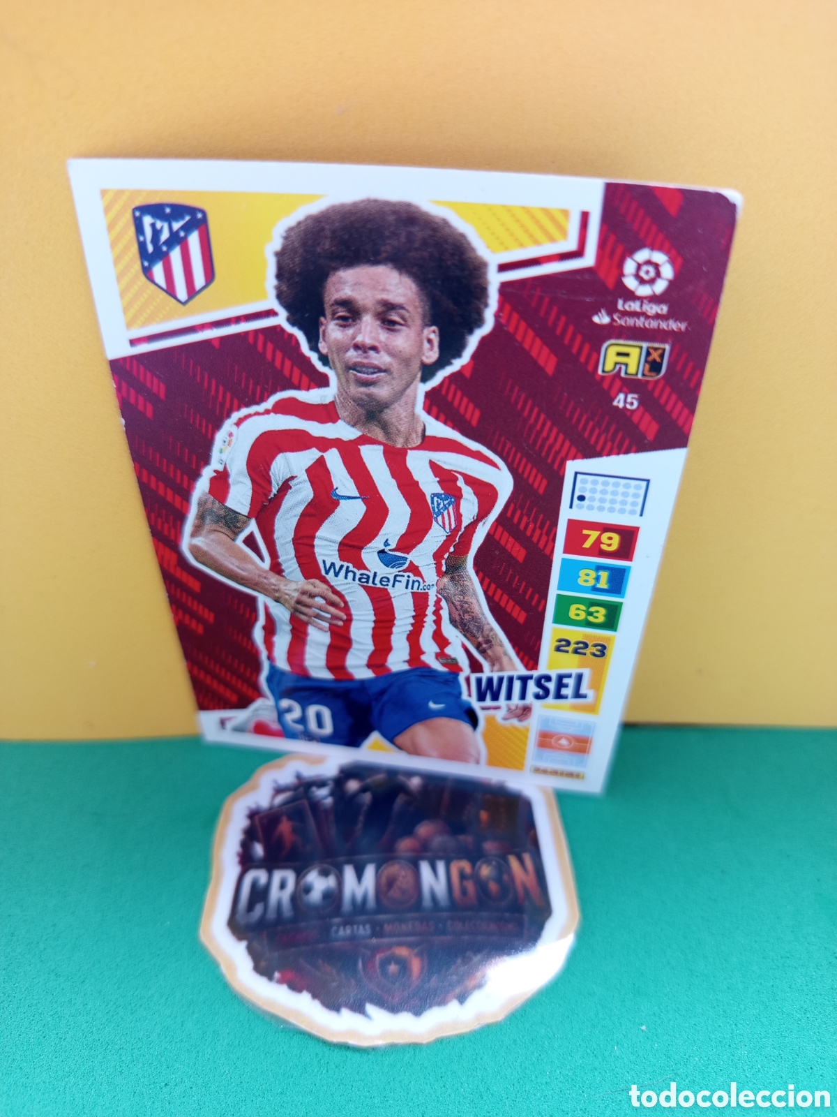 Football Stickers: ❇️ CROMO ⚽ CARD WITSEL ATL&Eacute;TICO DE MADRID 45 LIGA 22 23 2022 2023 ADRENALYN PANINI ❇️