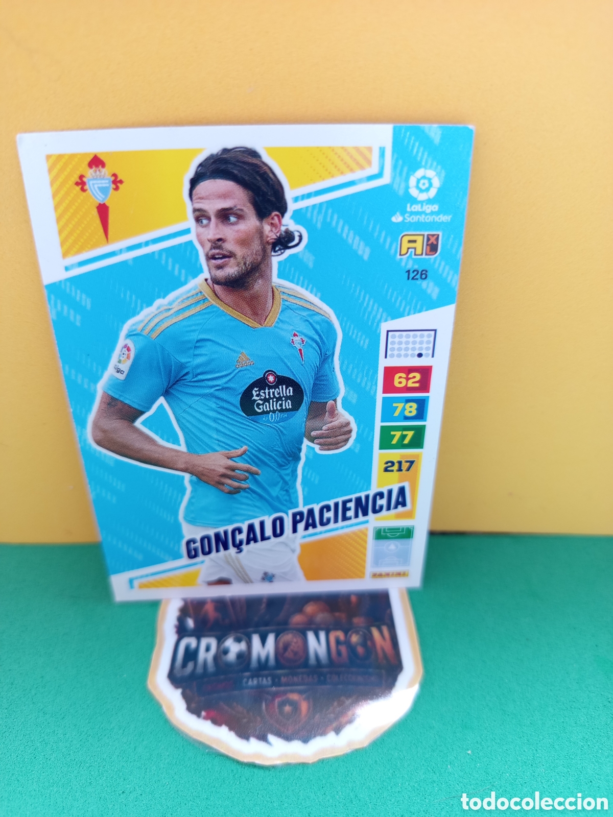 Football Stickers: ❇️ CROMO ⚽ CARD GON&Ccedil;ALO PACIENCIA CELTA DE VIGO 126 LIGA 22 23 2022 2023 ADRENALYN PANINI ❇️