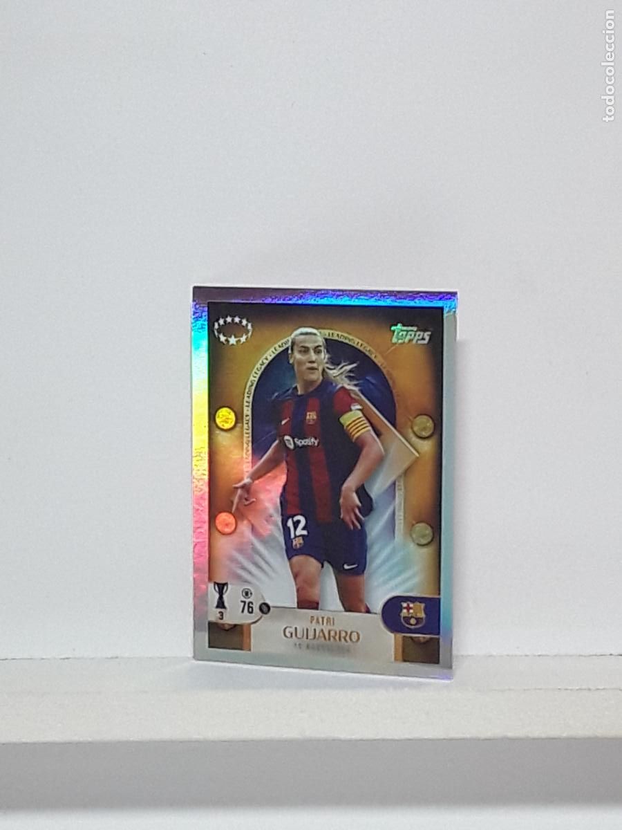 Football Stickers: CHAMPIONS STICKER 2025 2026 25 26 ALBUM TOPPS LEAGUE N 277 BARCELONA LEGACY PATRI GUIJARRO