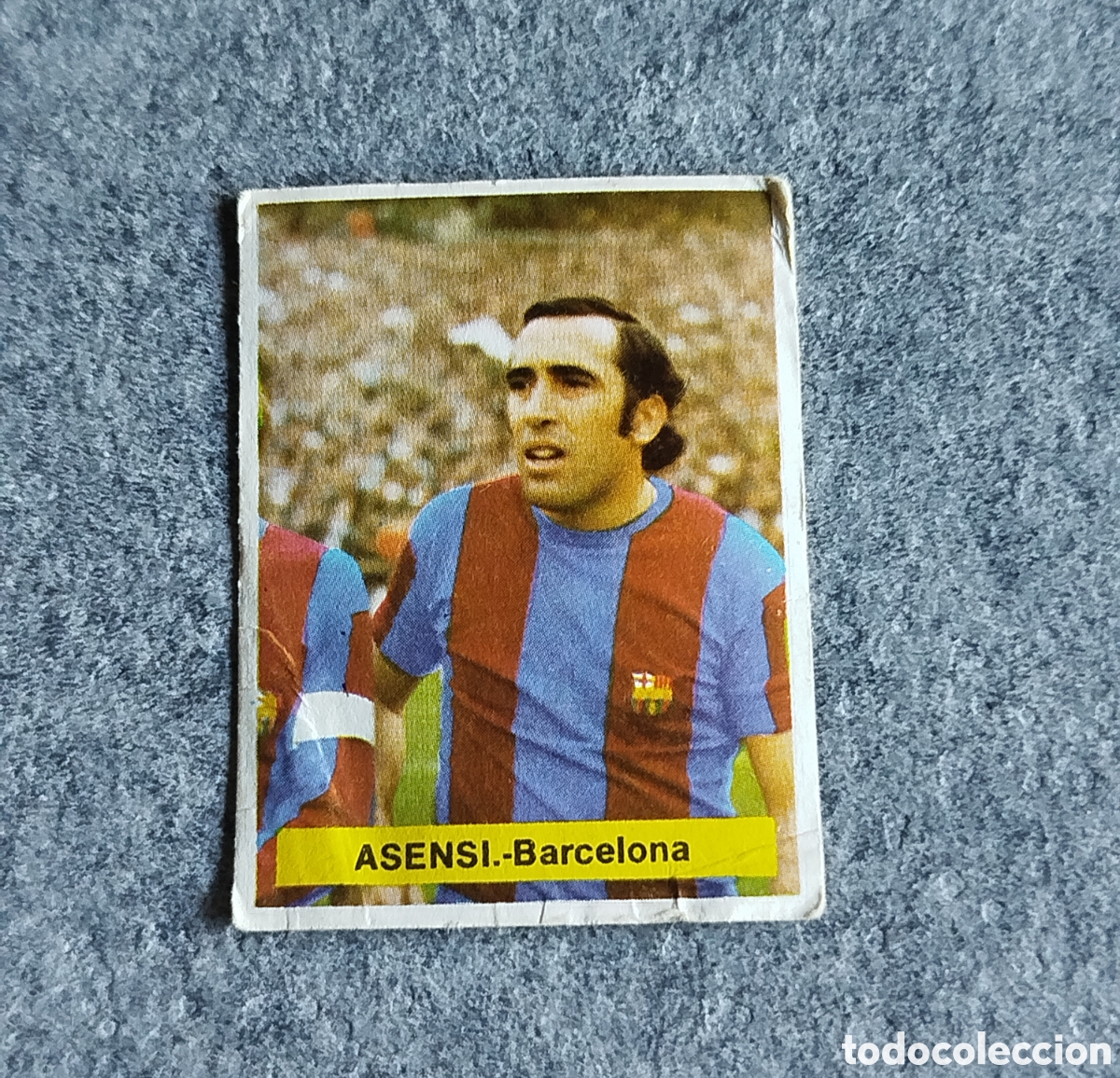 Football Stickers: FINI SIN PEGAR ASENSI FC BARCELONA BAR&Ccedil;A 75 76 1975 1976 CROMO NUNCA PEGADO
