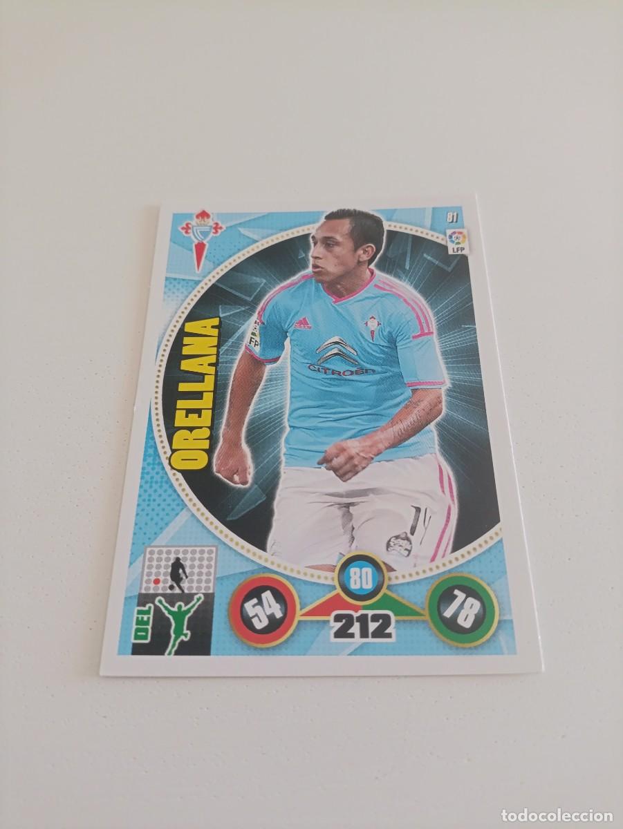 Figurine di Calcio: Adrenalyn 2014/15 Orellana Celta de Vigo