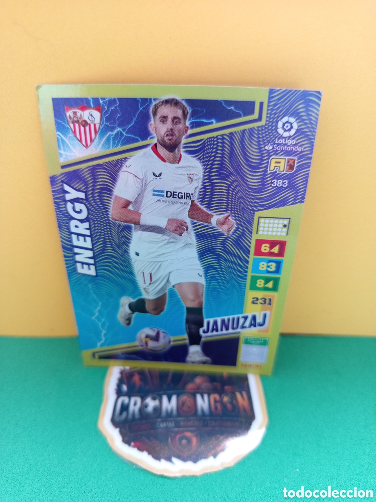 Figurine di Calcio: ❇️ CROMO ⚽ CARD JANUZAJ SEVILLA 383 ENERGY LIGA 22 23 2022 2023 ADRENALYN PANINI ❇️