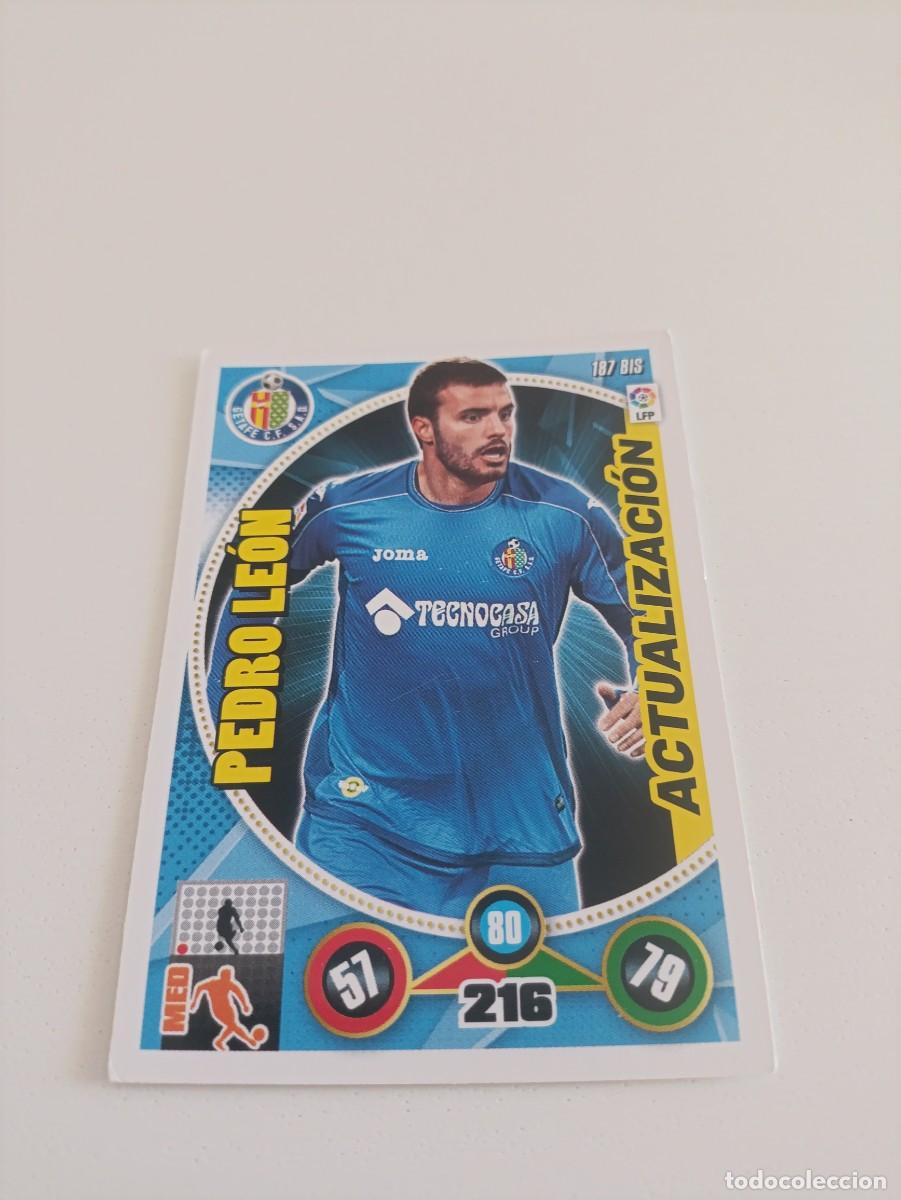 Figurine di Calcio: Adrenalyn 2014/15 Pedro Le&oacute;n Getafe Actualizacion