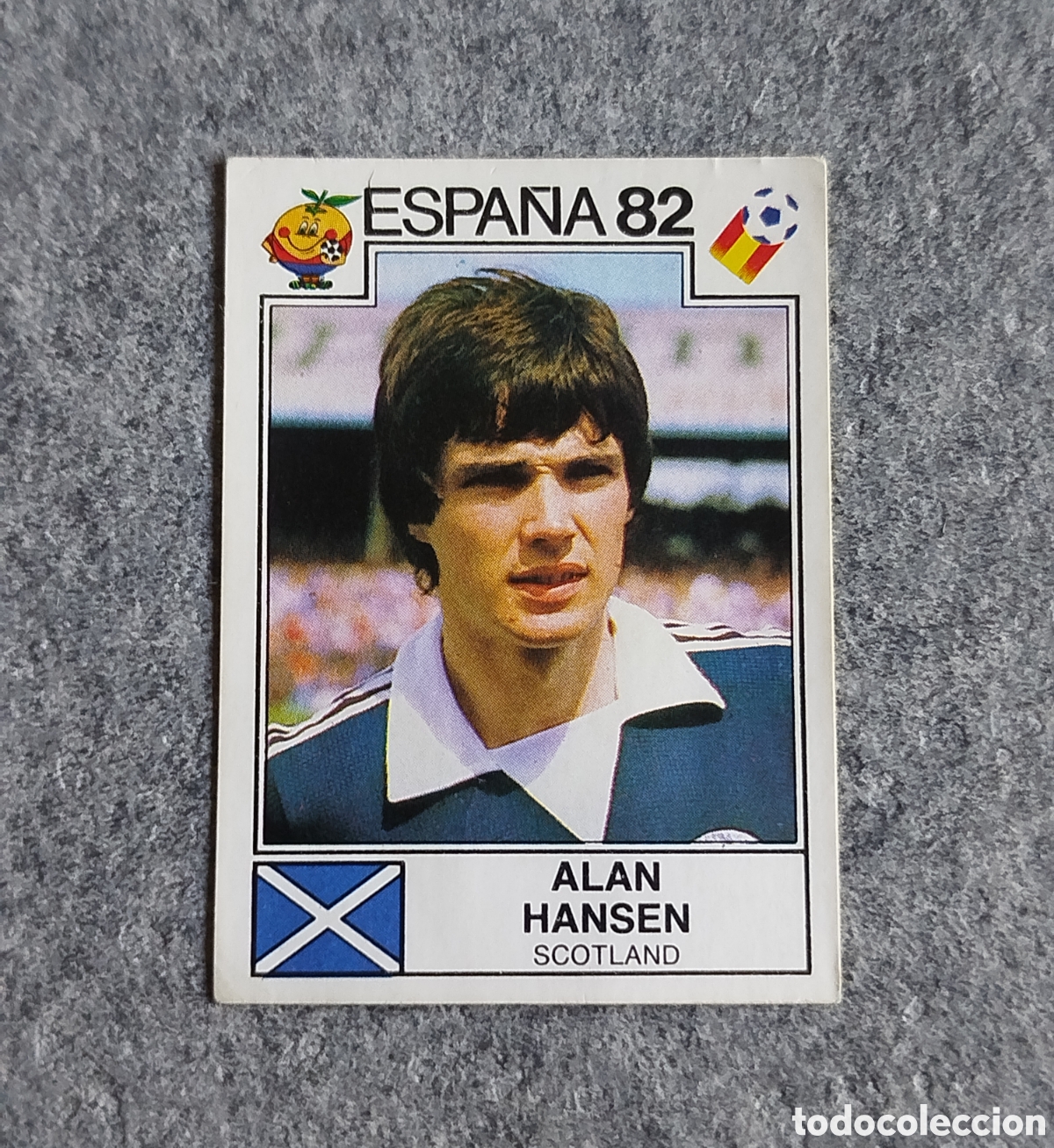 Football Stickers: ALAN HANSEN 405 ESCOCIA ESPA&Ntilde;A 82 MUNDIAL NUEVO SIN PEGAR NUNCA PEGADO PANINI CROMO STICKER