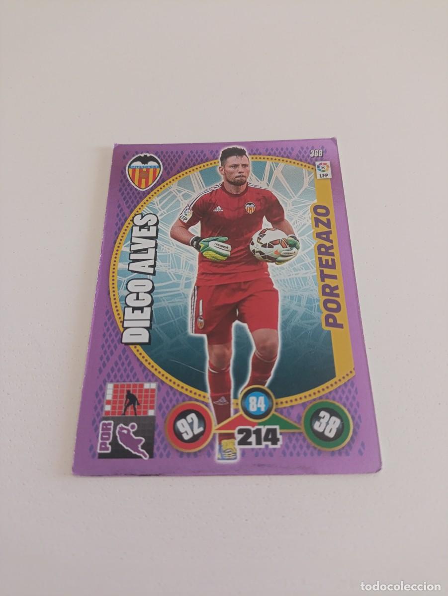 Football Stickers: Adrenalyn 2014/15 Diego Alves Porterazo