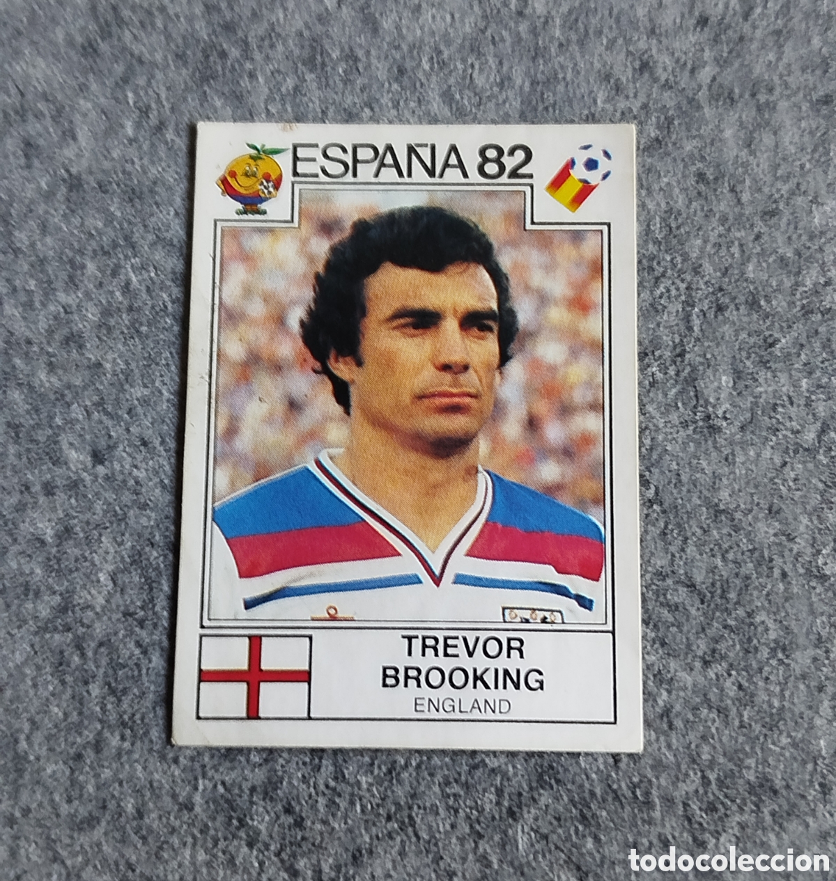 Football Stickers: BROOKING INGLATERRA 248 ESPA&Ntilde;A 82 MUNDIAL NUEVO SIN PEGAR NUNCA PEGADO PANINI CROMO STICKER