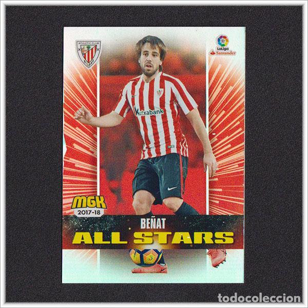 Cromos de f&uacute;tbol: MEGACRACKS 2017 2018 17 18 PANINI BE&Ntilde;AT 52 ALL STARS ATHLETIC BILBAO COLECCI&Oacute;N LIGA MEGA CRACKS MGK