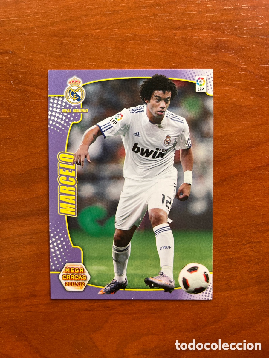 Cromos de f&uacute;tbol: MARCELO - 152 - MGK 11 12 - REAL MADRID - MEGACRACKS 2011 2012 - PANINI - MEGA CRACKS