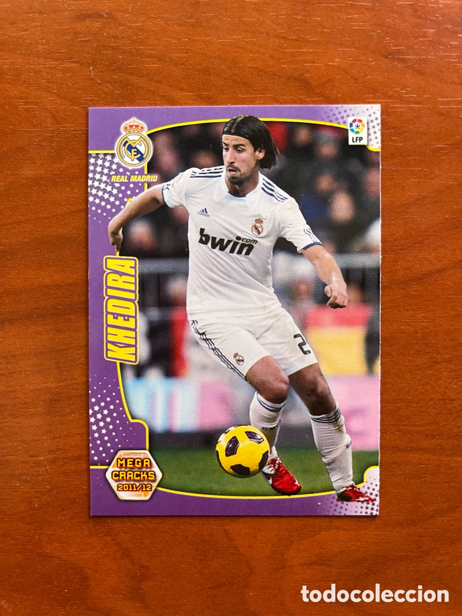 Cromos de f&uacute;tbol: KHEDIRA 153 REAL MADRID PANINI MEGACRACKS 2011-2012 11 12 CROMO