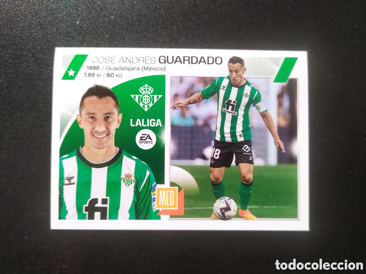 Cromos de f&uacute;tbol: Liga este 2023 2024 23 24 panini Guardado n&deg; 12B 12 B Real Betis