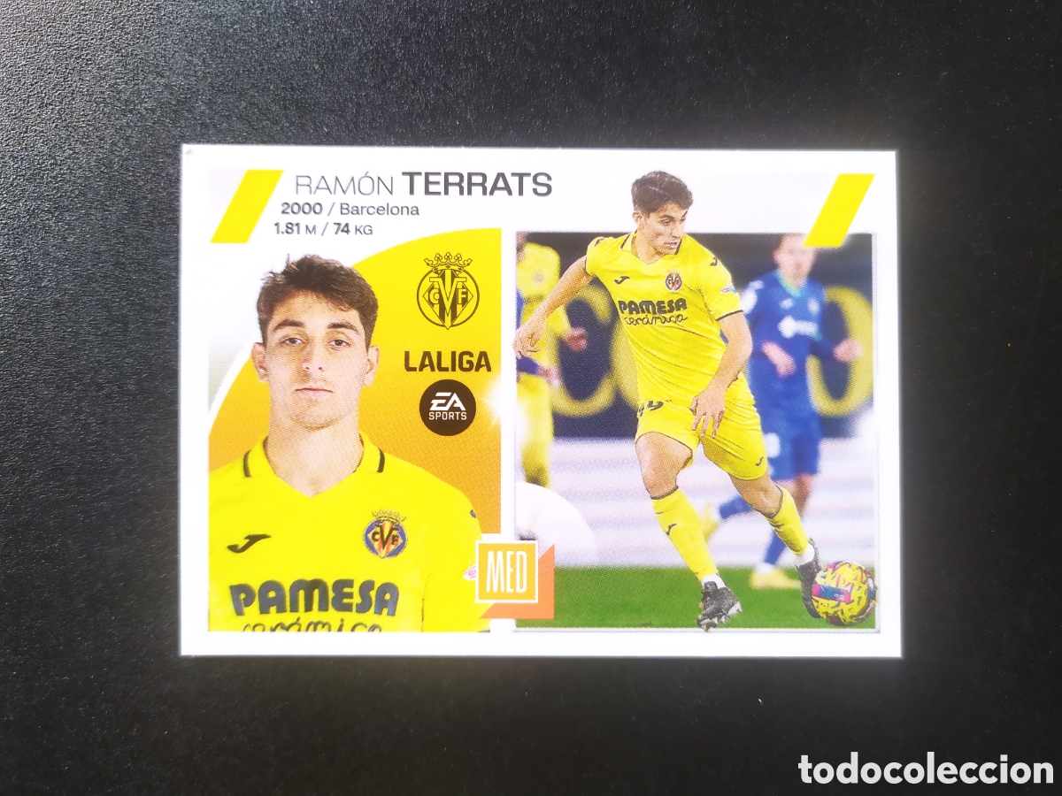 Cromos de f&uacute;tbol: Liga este 2023 2024 23 24 panini Terrats n&deg; 16 Villarreal