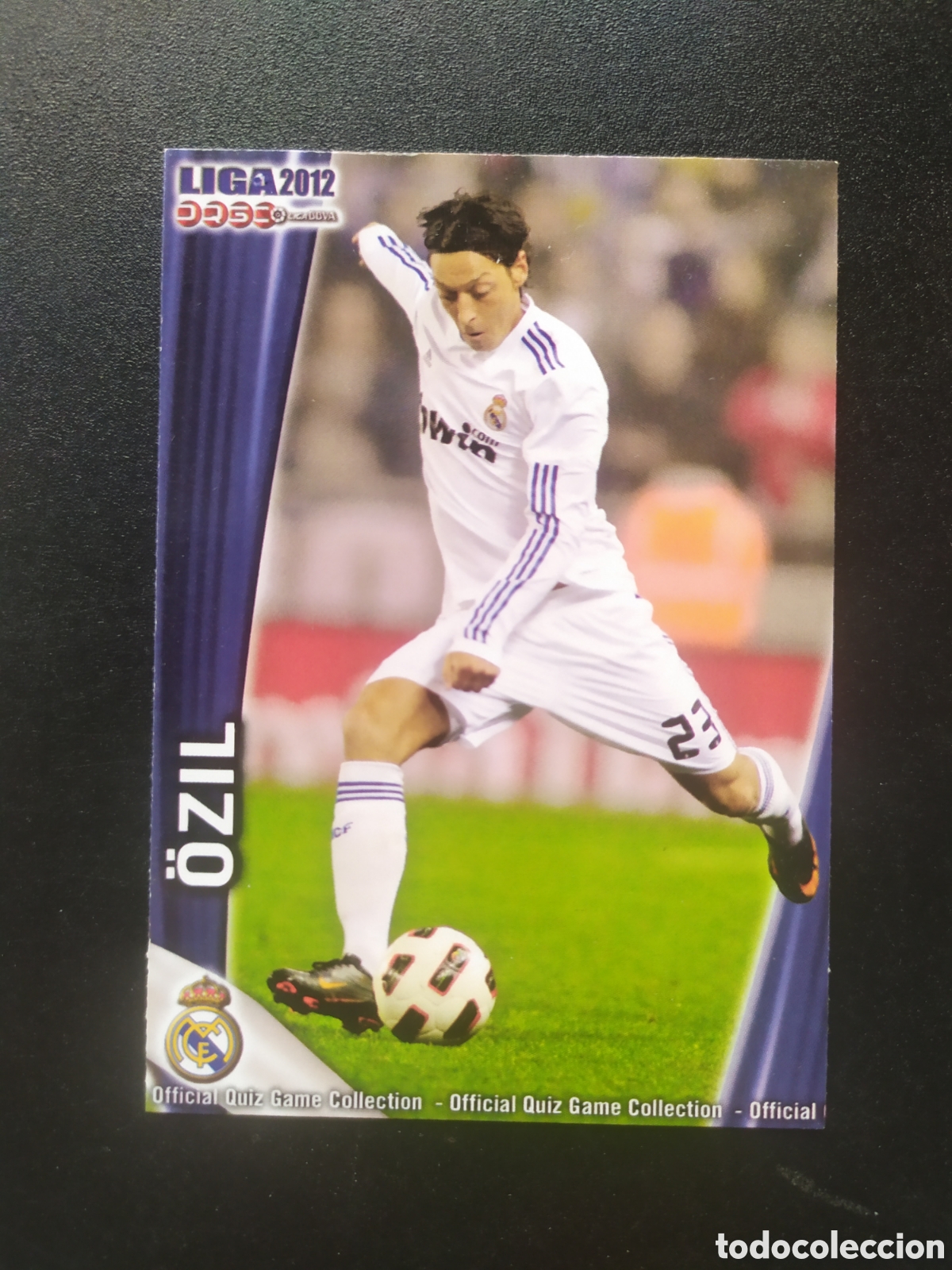 Figurine di Calcio: Mundicromo fichas Liga 2011 2012 11 12 Ozil n&deg; 42 Real Madrid