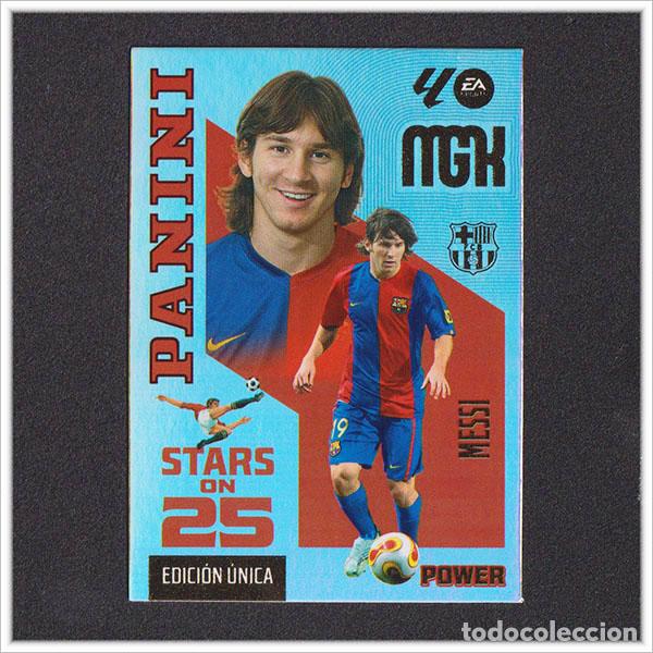 Cartes &agrave; collectionner de Football: MEGACRACKS 2026 2027 26 27 PANINI MESSI 440P 440 BARCELONA STARS ON 25 POWER EDICI&Oacute;N &Uacute;NICA BAR&Ccedil;A MGK