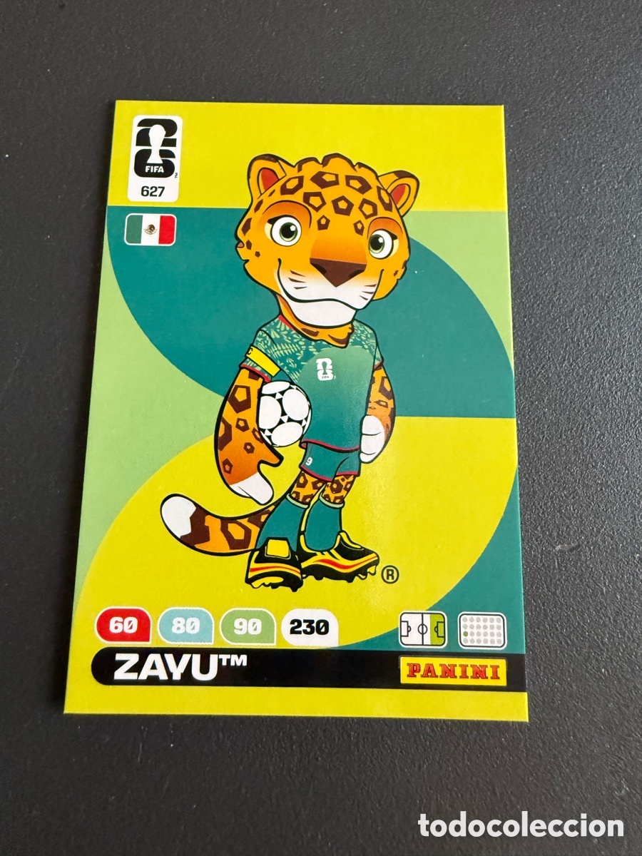 Cartes &agrave; collectionner de Football: Adrenalyn XL. Mundial 2026. 627. ZAYU
