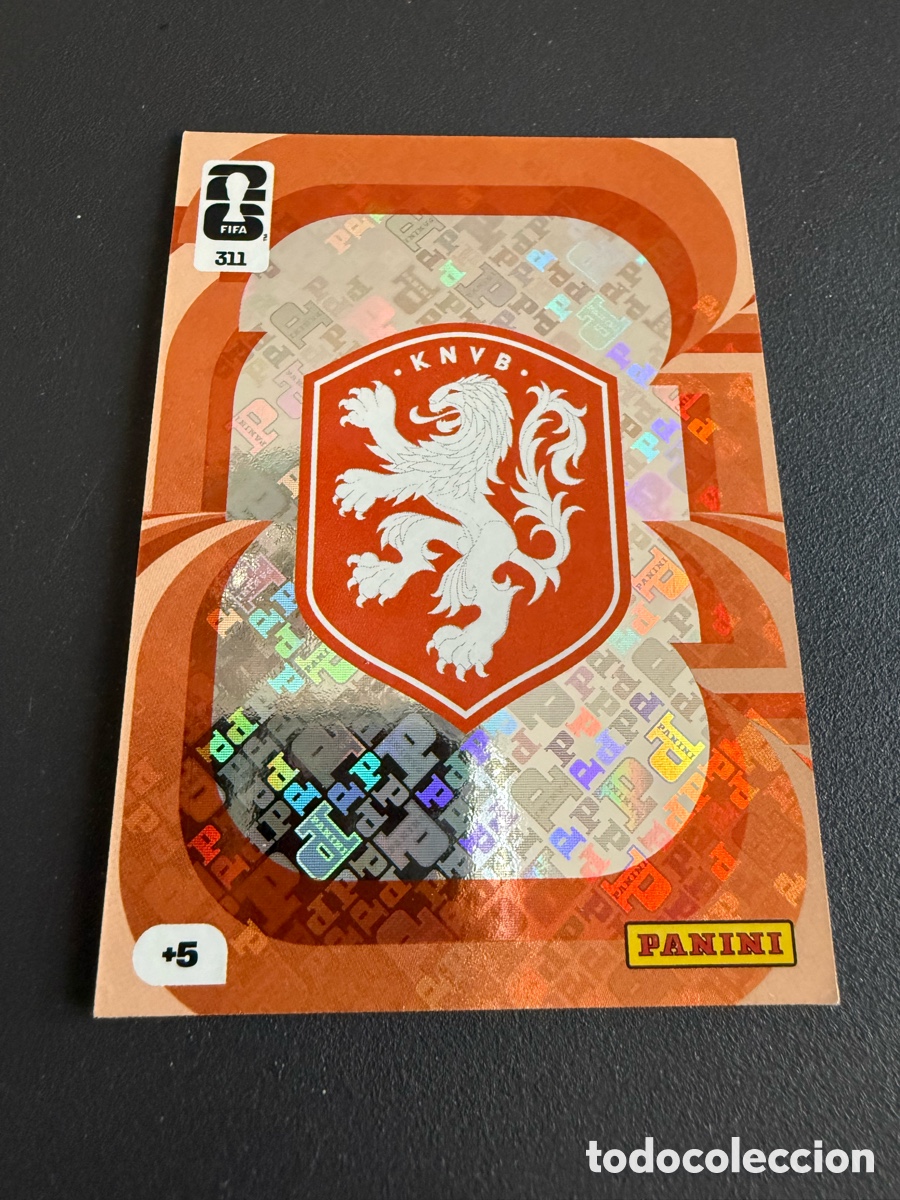 Football Stickers: Adrenalyn XL. Mundial 2026. 311. Escudo HOLANDA