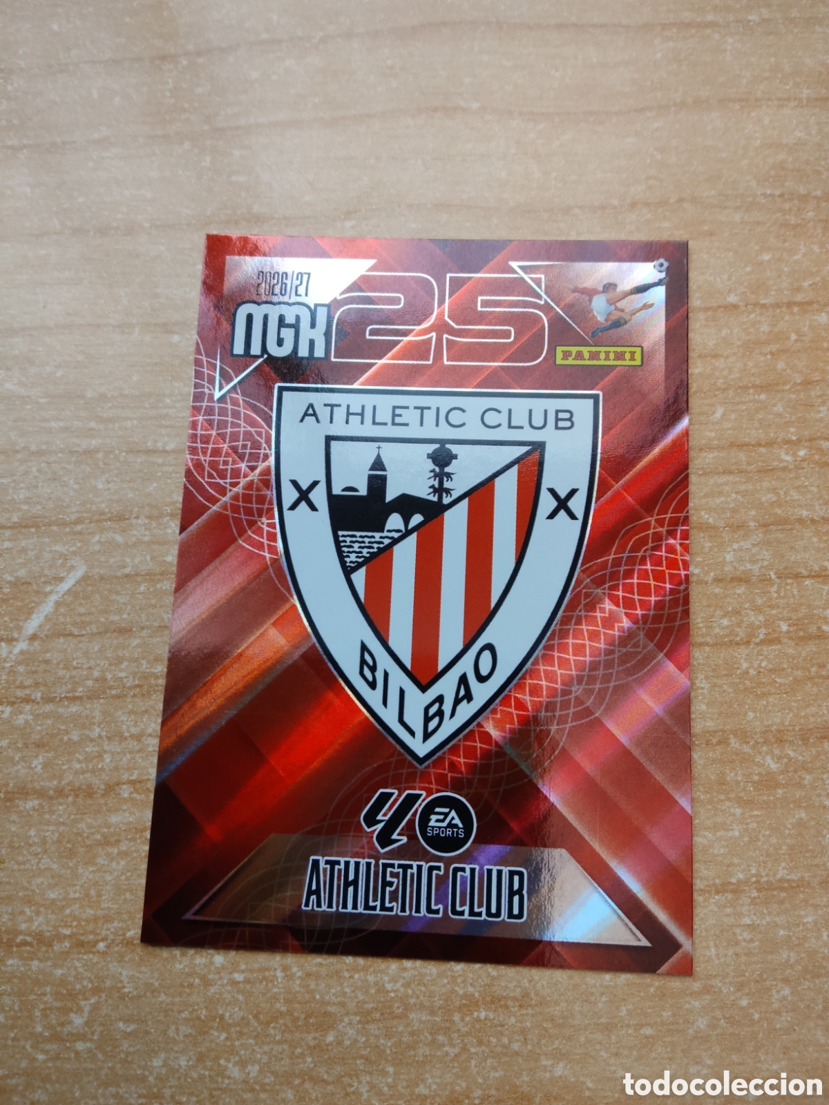 Figurine di Calcio: 37 ESCUDO ATHLETIC CLUB MEGACRACKS 2026 2027