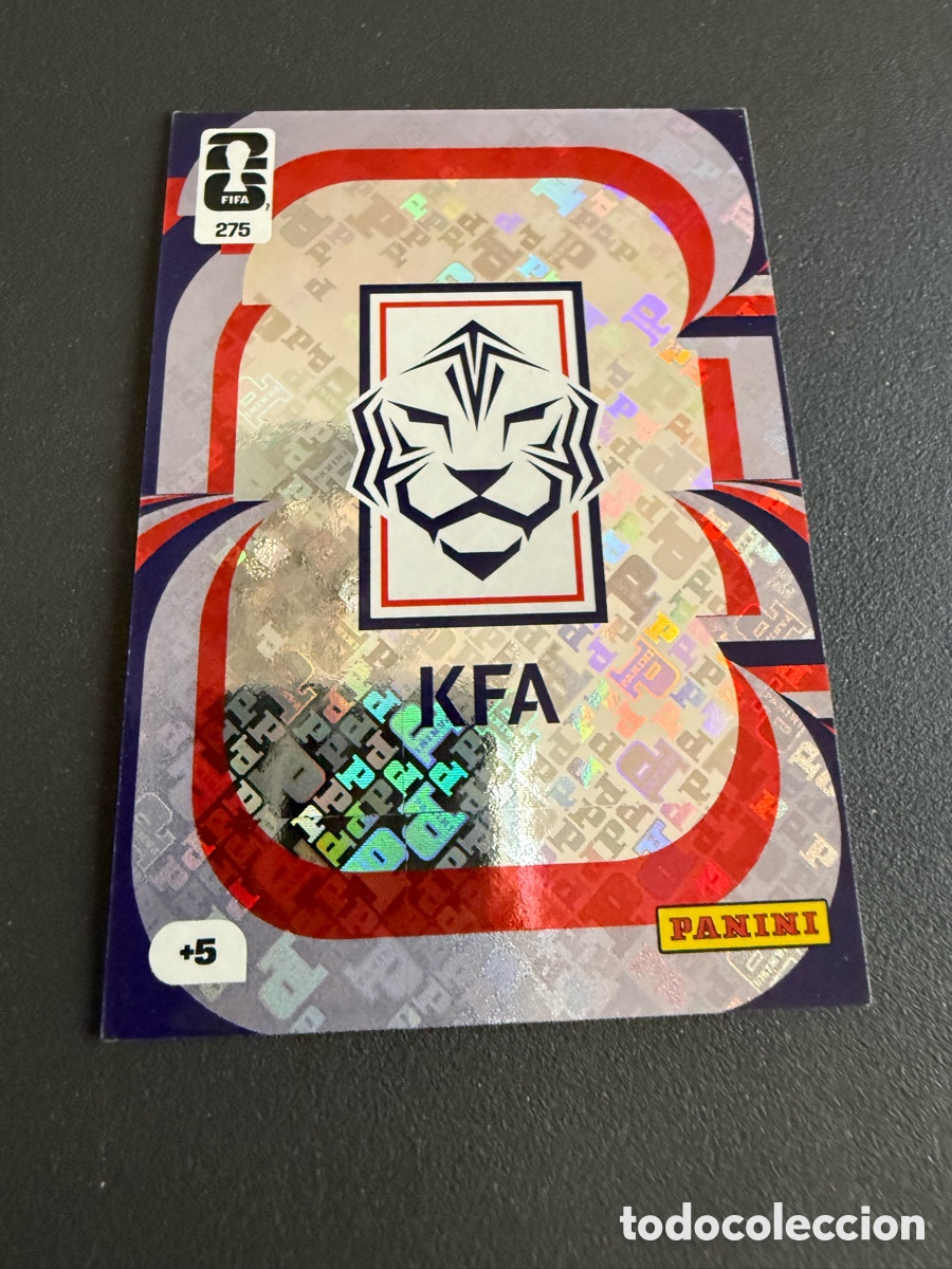 Football Stickers: Adrenalyn XL. Mundial 2026. 275. Escudo COREA DEL SUR
