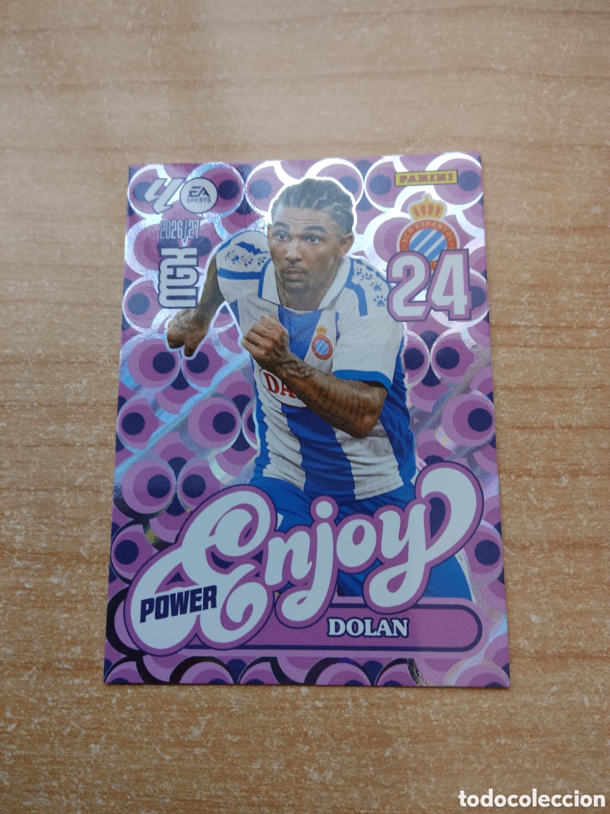 Cartes &agrave; collectionner de Football: 382 DOLAN POWER ENJOY ESPANYOL MEGACRACKS 2026 2027