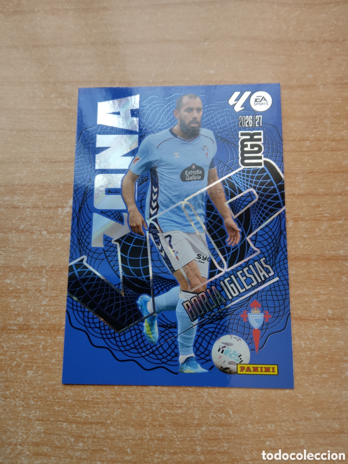 Cartes &agrave; collectionner de Football: 389 BORJA IGLESIAS ZONA VIP CELTA VIGO MEGACRACKS 2026 2027