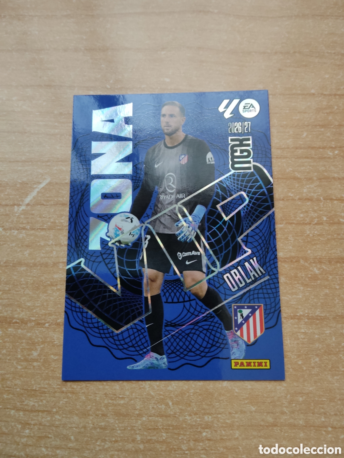 Cromos de f&uacute;tbol: 403 JAN OBLAK ATLETICO MADRID ZONA VIP MEGACRACKS 2026 2027