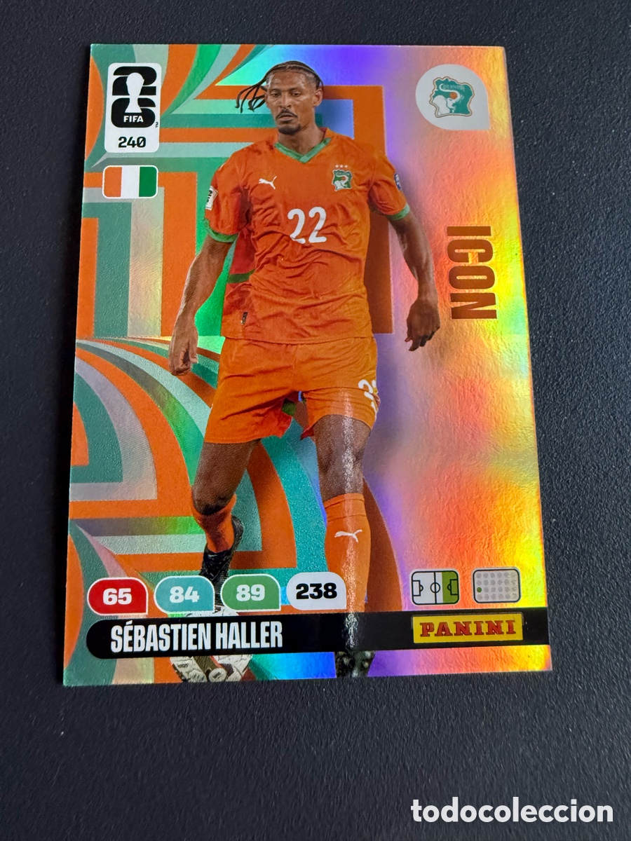 Cromos de f&uacute;tbol: Adrenalyn XL. Mundial 2026. 240. ICON. HALLER