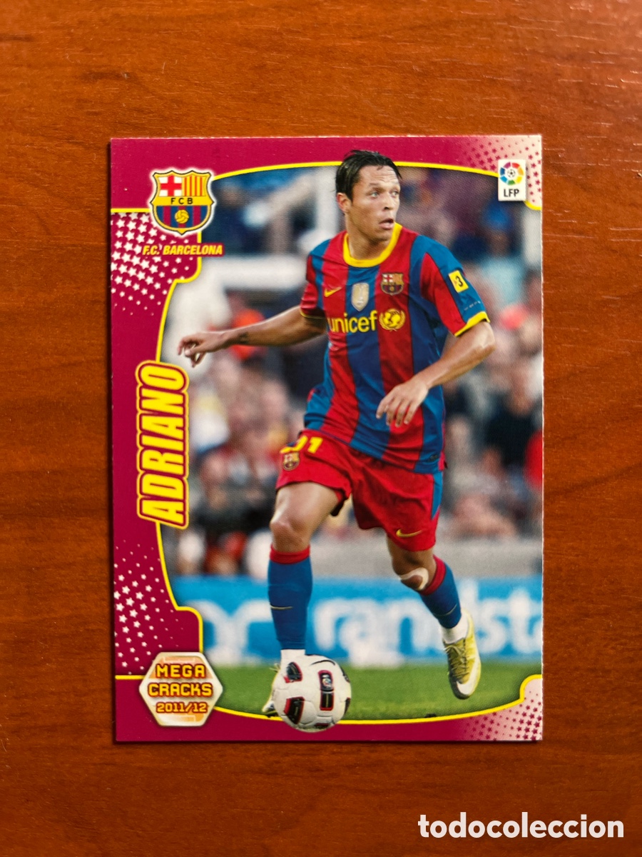 Cromos de f&uacute;tbol: DANI ALVES F. C. BARCELONA 39 PANINI MEGACRACKS 2011 2012 11 12