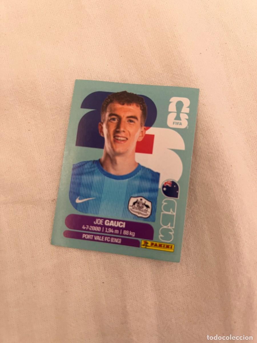 Cromos de Futebol: 3 JOE GAUCI AUSTRALIA MUNDIAL 26 2026 FIFA WORLD CUP PANINI