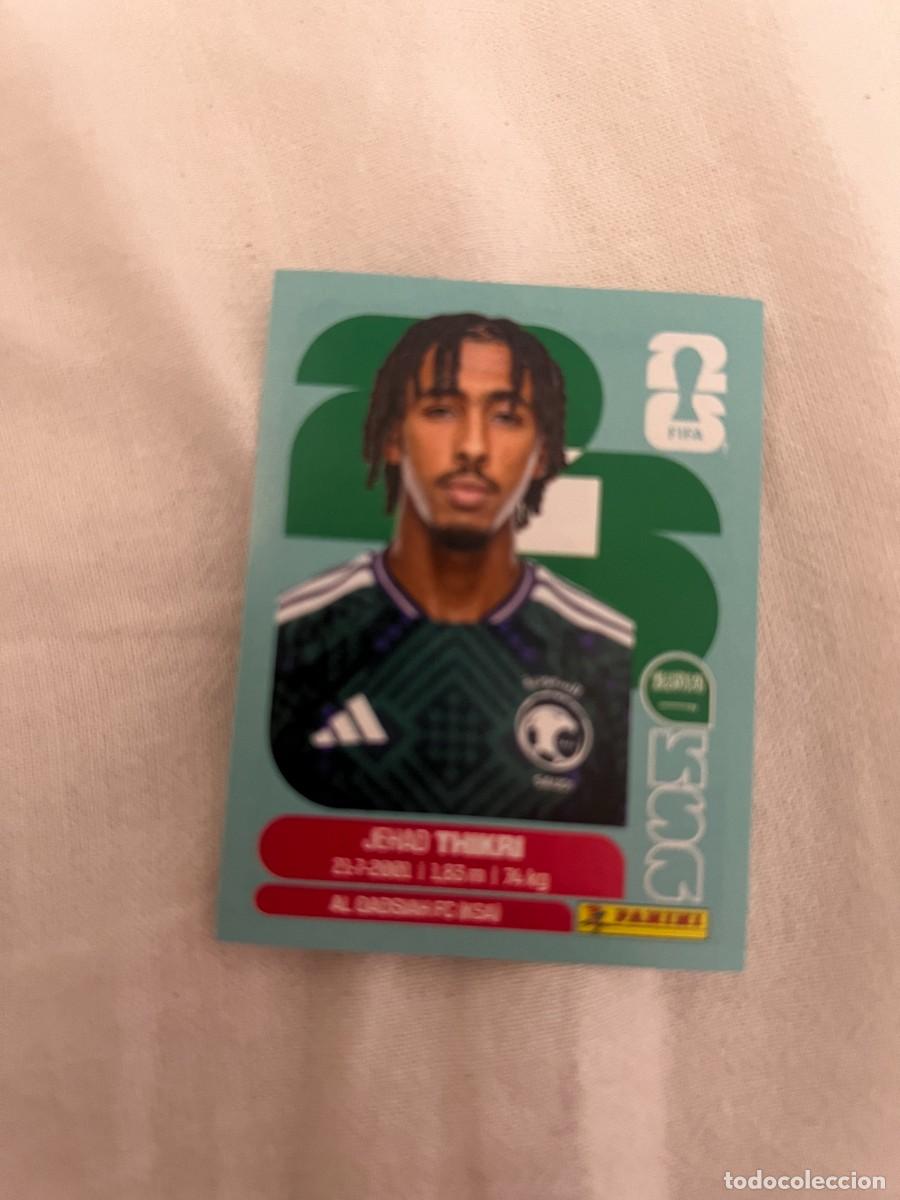 Cromos de Futebol: 6 JEHAD THIKRI SAUDI ARABIA MUNDIAL 26 2026 FIFA WORLD CUP PANINI