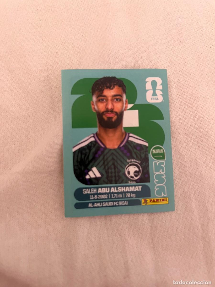 Cromos de f&uacute;tbol: 14 SALEH ABU ALSHAMAT MUNDIAL 26 2026 FIFA WORLD CUP PANINI