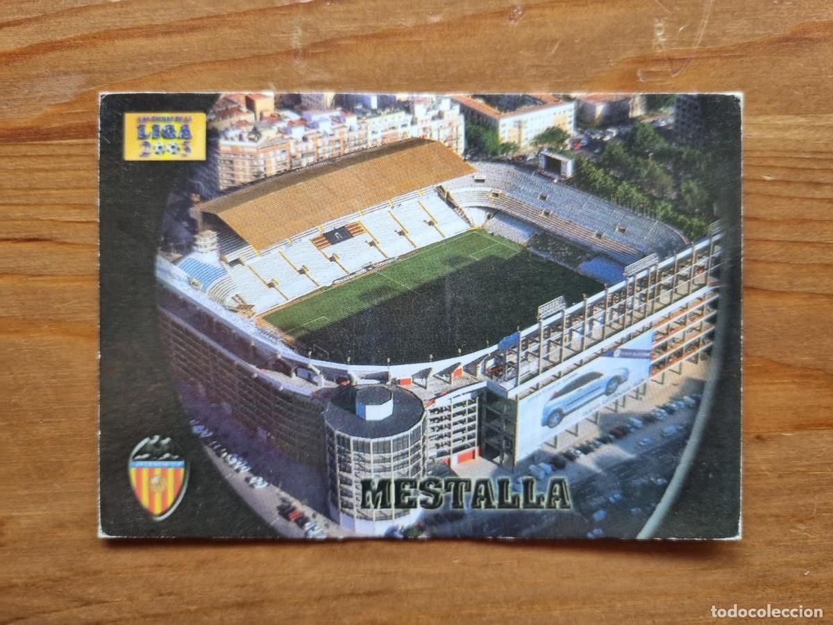 Fu&szlig;ball-Sticker: 2 MESTALLA (Valencia CF). Las Fichas de la Liga 2002 2003 02 03 (Mundicromo)