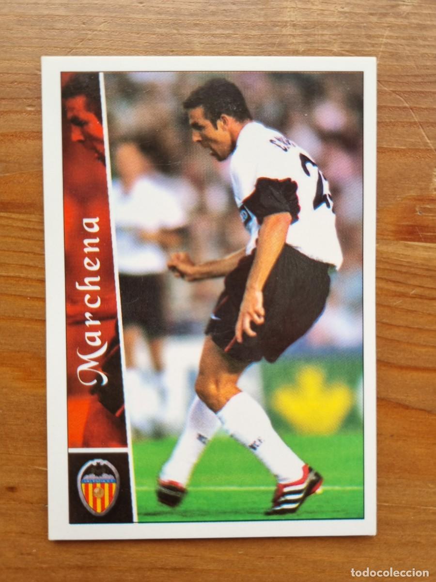 Fu&szlig;ball-Sticker: 12 MARCHENA (Valencia CF). Las Fichas de la Liga 2002 2003 02 03 (Mundicromo)