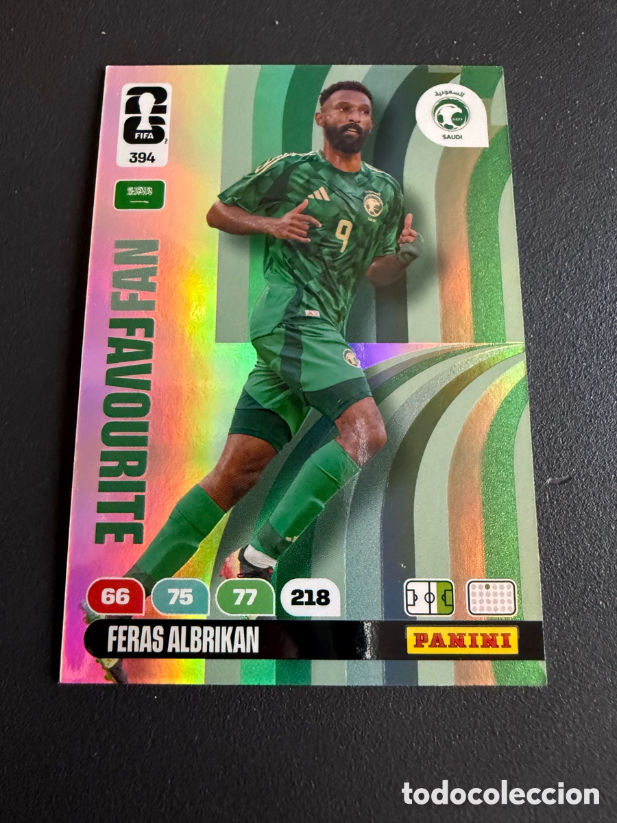 Football Stickers: Adrenalyn XL. Mundial 2026. 394. Fan Favourite. ALBRIKAN