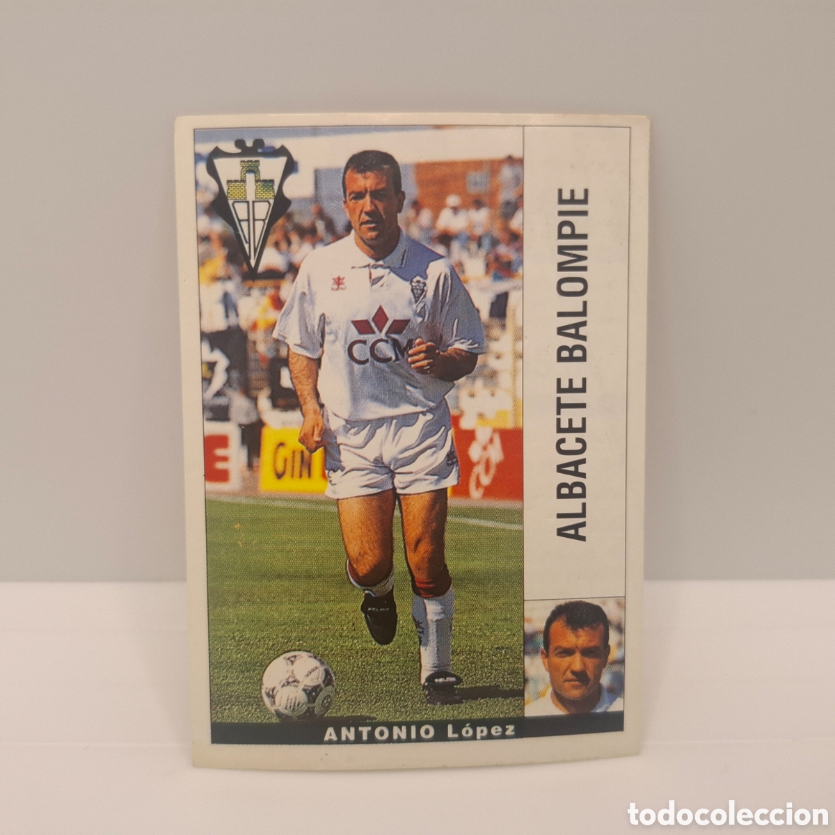 Cromos de f&uacute;tbol: Albete - Antonio Lopez - Panini Liga 1995-1996, 95-96 Sin pegar - Adhesivo