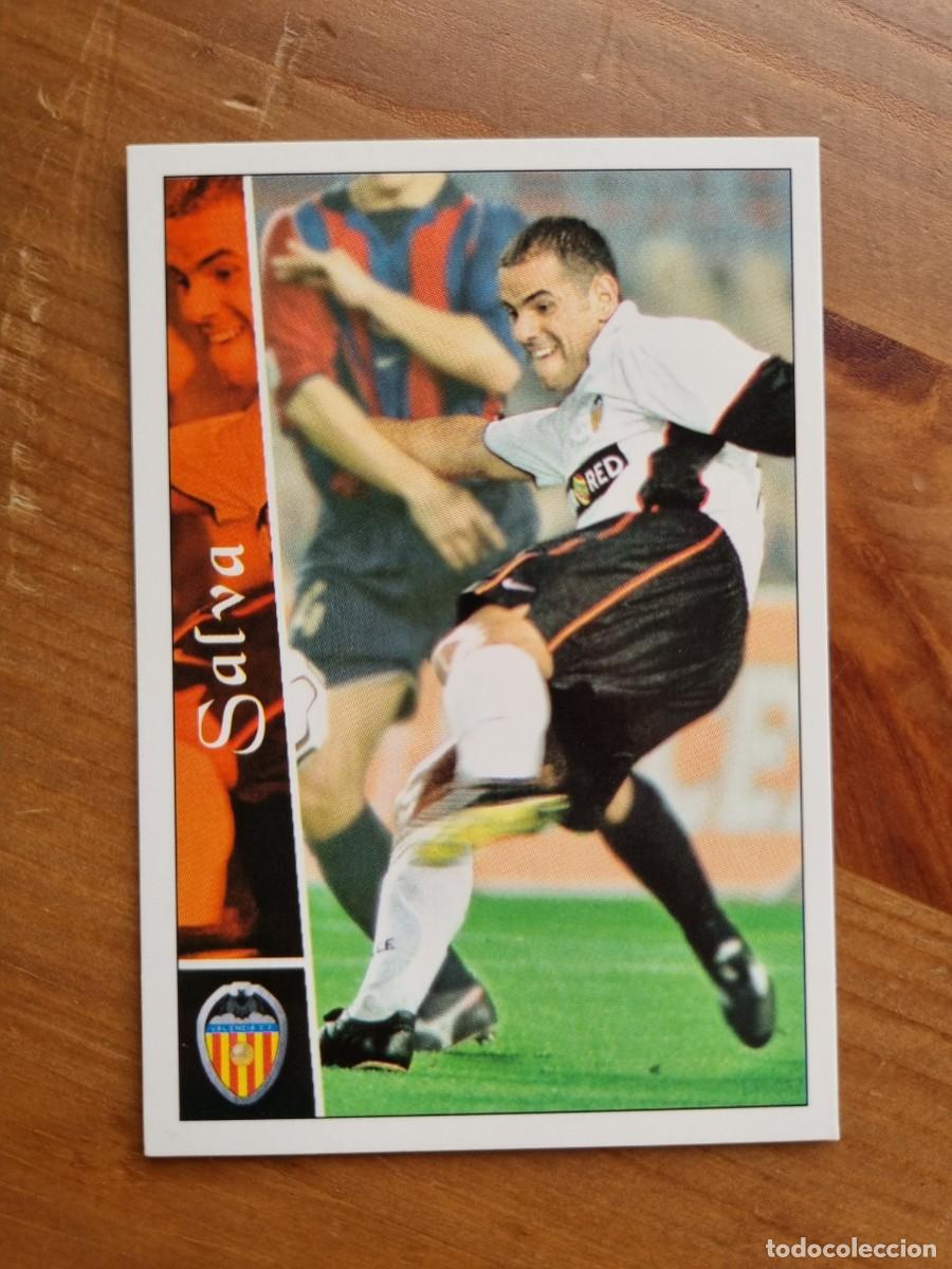 Cromos de f&uacute;tbol: 24 SALVA (Valencia CF). Las Fichas de la Liga 2002 2003 02 03 (Mundicromo)