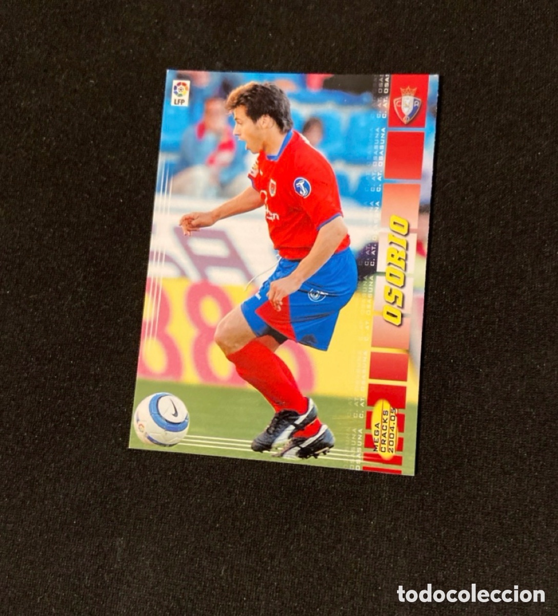 Cromos de f&uacute;tbol: OSORIO 233 BIS ERROR (NUMANCIA) RESERVADO