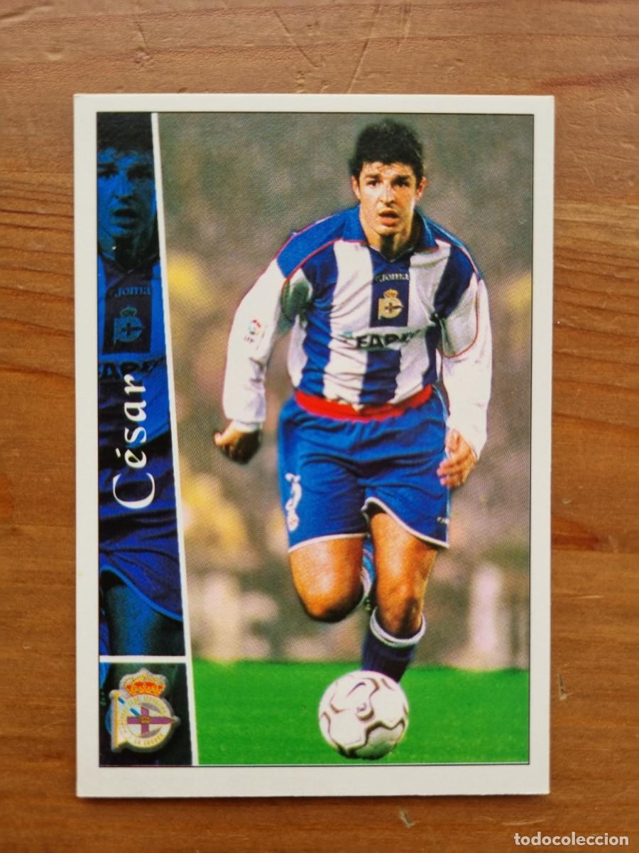 Cromos de f&uacute;tbol: 37 C&Eacute;SAR (Deportivo La Coru&ntilde;a). Las Fichas de la Liga 2002 2003 02 03 (Mundicromo)